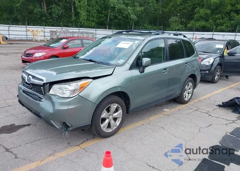 2016 Subaru Forester 2.5I Premium z USA, uszkodzony, nr VIN JF2SJAFC7GH491600